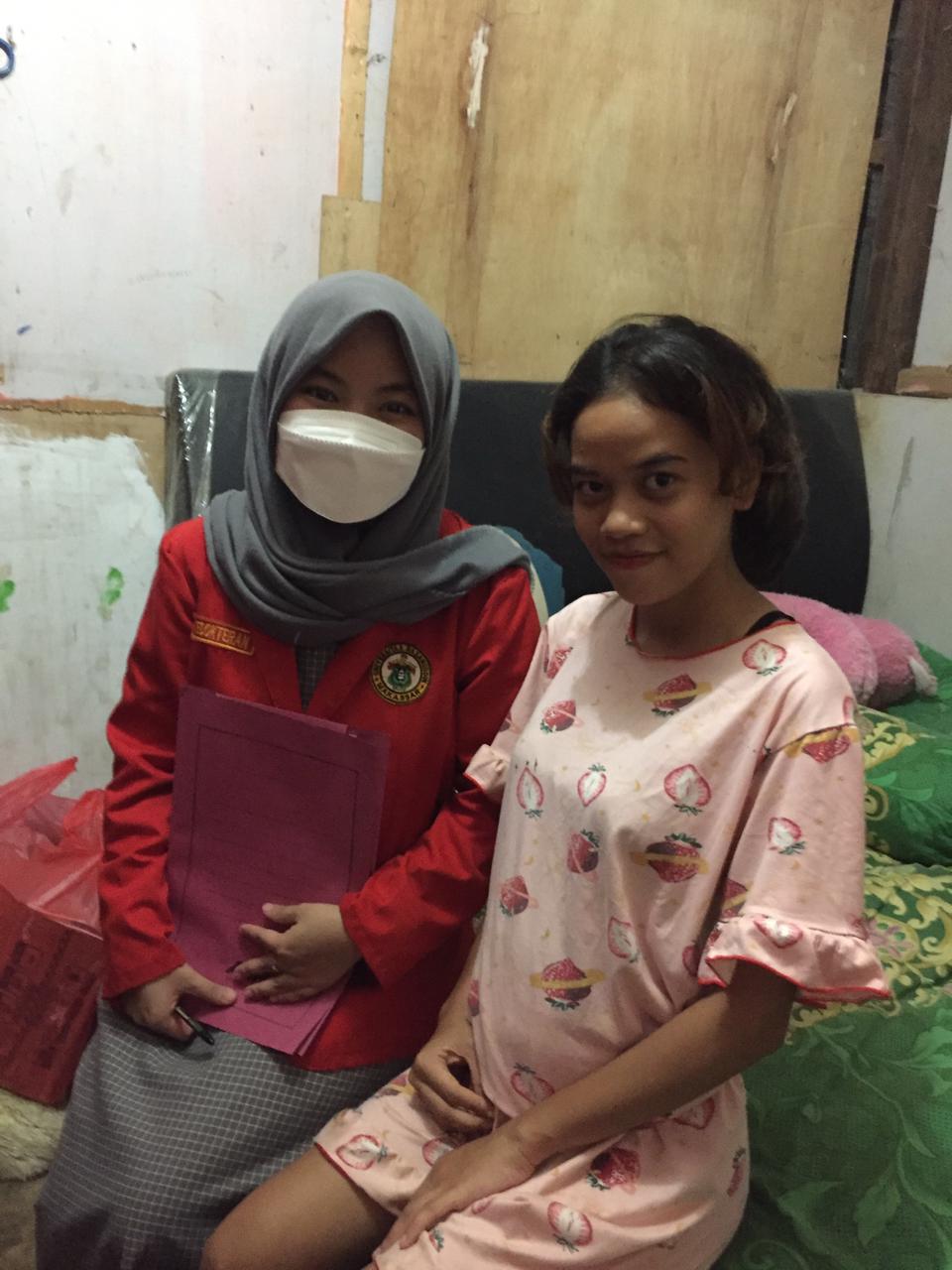 Kunjungan 1000 Hari Pertama Kehidupan bersama Ibu Nuraini 6/3/2021